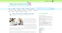 Desktop Screenshot of blogparamamas.com